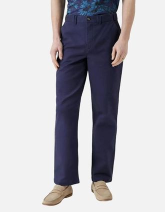 Maine Mens Maine Mens Premium Chino Trousers - Blue - Size: 34
