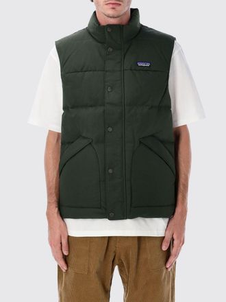 Patagonia Gilet in nylon riciclato con logo Patagonia