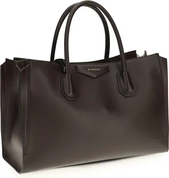 Givenchy Antigona Catchall Shoulder Bag - Brown