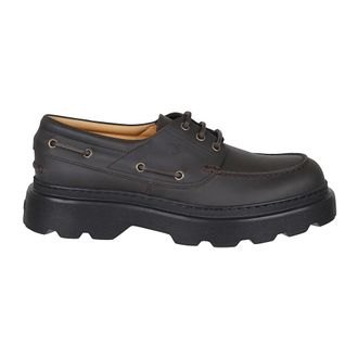 Tod's Leren Bootschoen - Heren - Bootschoenen - Bruin - 42 EU - Leer - Schoenen