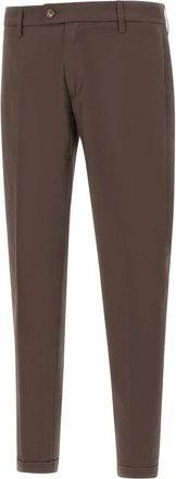 Re-hash Broeken, Heren, Bruin, W38, Katoen, Mucha 10 Broek