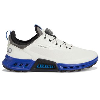 Ecco Ecco Golf Biom C4 130424 Leather Textile Mens Low Top Trainers - White Virtual - Size:UK 12-12.5