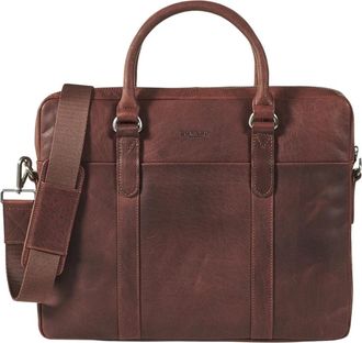 Howard London Tassen, Heren, Bruin, ONE Size, Leer, Ashton Laptop Bag
