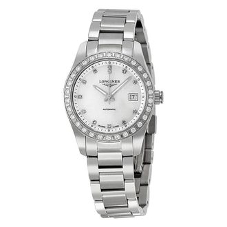 Longines Primaluna Mother of Pearl Stainless Steel Ladies Watch L22850876