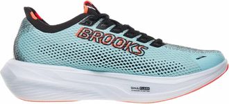 Brooks Mens Hyperion 3 Running Shoes In Atomizer/black/pink Clay