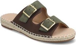 Journee Collection Tresah Espadrille Sandal in Olive at Nordstrom Rack, Size 9.5