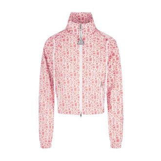 Moncler Dames, Jassen, Roze, Maat: M Poliester