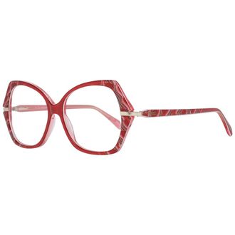 Pucci Glasses, female, Red, Size: ONE SIZE Red Women Optical Frames Full-Rim