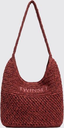 Twinset Borsa in rafia crochet