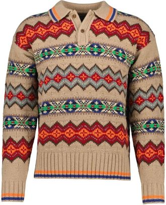 Polo Ralph Lauren Maglione Polo Fair Isle - - Knitwear - Uomo - Multicolore - XL