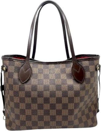 Louis Vuitton Pre-owned Tote Bags, female, Brown, Size: ONE SIZE Pre-owned Damier Canvas Tote Bag