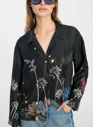 Munthe Faiza Top In Print Black
