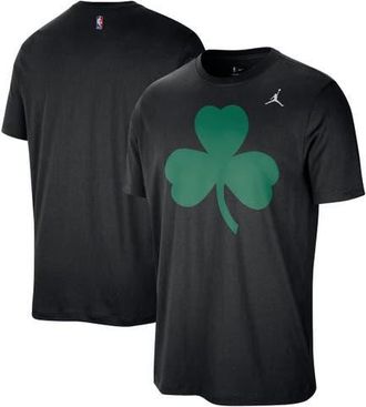 Jordan Brand Mens Jordan Brand Black Boston Celtics Statement Edition Essential T-Shirt at Nordstrom, Size Medium