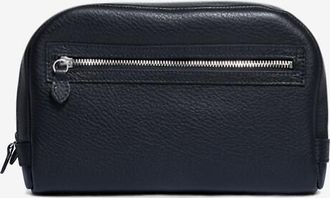 F. Hammann Grosser Lederkulturbeutel mit zwei F&auml;chern