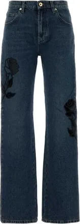 Blumarine Jeans a gamba dritta - - Jeans - Donna - Blu - S
