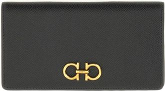 Ferragamo Black Logo Wallet