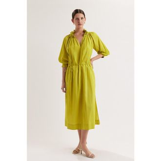 Merlette Shore Dress in Lime at Nordstrom, Size Medium