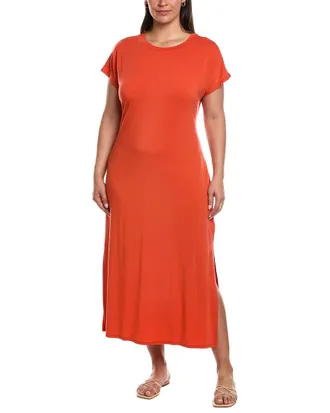Eileen Fisher Crewneck Maxi Dress