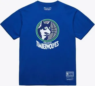 Mitchell & Ness Unisex Mitchell & Ness Royal Minnesota Timberwolves Hardwood Classics Arch T-Shirt at Nordstrom, Size X-Large