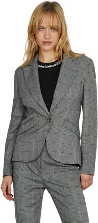 Relish Grijze Stijlvolle Jassen - Dames - Blazers - Grijs - L - Jassen
