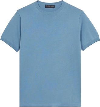 Brooks Brothers Top a maniche corte - Blu