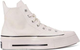 Converse Canvas Sneakers met Handtekening Sterpatch - Dames - Sneakers - Beige - 39 1/2 EU - Leer - Schoenen