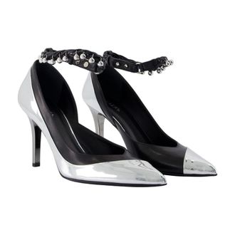 Isabel Marant Womens Peleny Pump Silver Nylon
