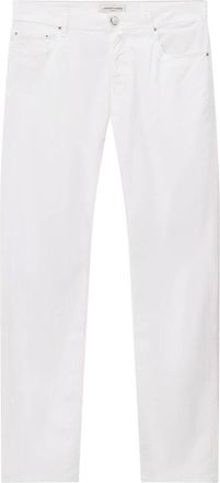 Jacob Cohen Slim-fit Jeans - Heren - Slim Fit Jeans - Wit - W32 - Jeans