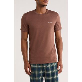 Columbia Short Sleeve Pajama T-Shirt in Tobacco at Nordstrom Rack, Size X-Large