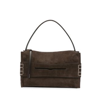 J.W.Anderson Whipstitch-detail Suede Tote Bag