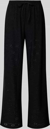 Only Regular Fit Weite Hose mit Tunnelzug Modell SMILLA in Black, Gr&ouml;&szlig;e XL