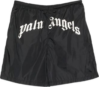 Palm Angels Costume da bagno con logo - Nero