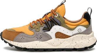 Flower Mountain Suede and technical fabric sneakers Yamano 3 MAN - Heren - Sneakers - Veelkleurig - 40 EU - Schoenen
