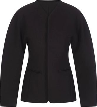 Jacquemus Dames, Jassen, Zwart, Maat: XS Katoen