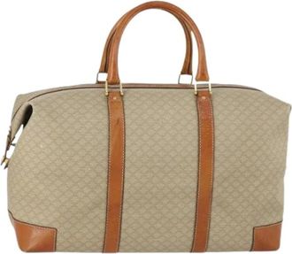 Celine Pre-owned Weekend Bags, female, Beige, Size: ONE SIZE Pre-owned Boston Bag