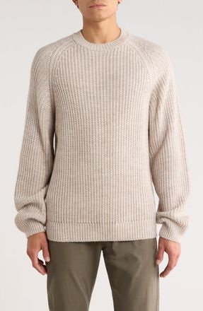 Carhartt Work in Progress Firth Oversize Ribbed Crewneck Sweater in White at Nordstrom, Size Xx-Large