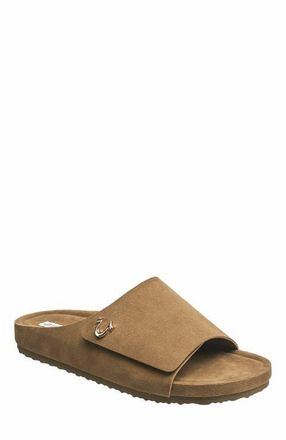 True Religion Billy Velcro Strap Sandal in Taupe at Nordstrom, Size 10