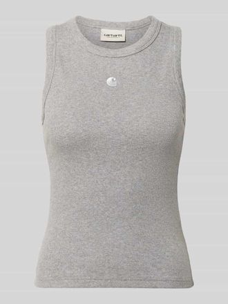 Carhartt Work in Progress Tanktop in Ripp-Optik Modell Philips in Mittelgrau Melange, Gr&ouml;&szlig;e XS