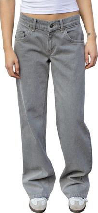 Generic Wide Leg Jeans for Women Trendy High Rise Straight Leg Palazzo Jeans Casual Baggy Loose Denim Trousers Distressed Boyfriend Soft Denim Pants with Pock