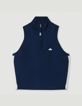 Ellesse Womens Surista 1/4 Zip - Navy - Size: 10