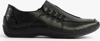 Rieker Womens Rieker L1777-00 Celia Womens Slip-On Shoes Black - Size: 7.5