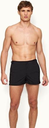 Orlebar Brown Springer Shortest-Length Swim Shorts in Black at Nordstrom, Size 30