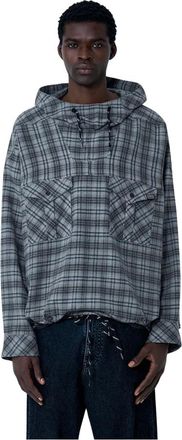 Martine Rose Heren, Sweatshirts & Hoodies, Grijs, Maat: S Katoen