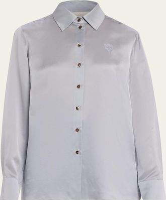 Zimmermann Luna Satin Shirt