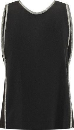 Sportmax Sleeveless Tops - Dames - Tops zonder mouwen - Zwart - S - Tops