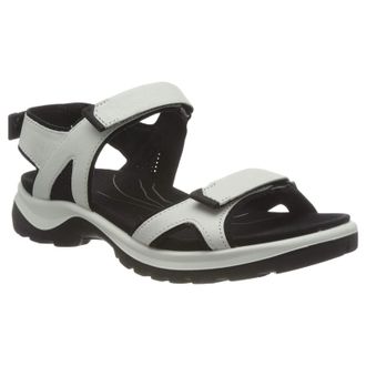 Ecco Ecco Offroad 822153 Nubuck Womens Hook and loop Sandals - White - Size:UK 6.5-7