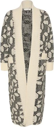 Inwear Tulaiw Vest - Dames - Lange truien - Veelkleurig - S - Katoen - Truien & Vesten