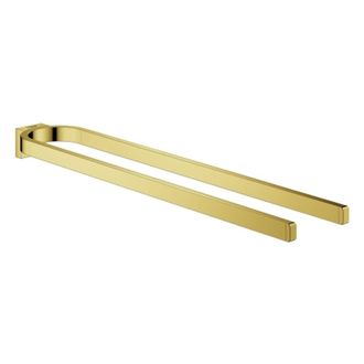 GROHE Selection 400 Toallero R&iacute;gido 2 Brazos Dorado Brillante