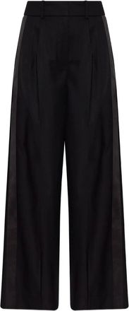 AllSaints Pantaloni Noa con pieghe - Nero