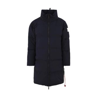 Afterlabel Dames, Mantels, Blauw, Maat: XS Polyamide